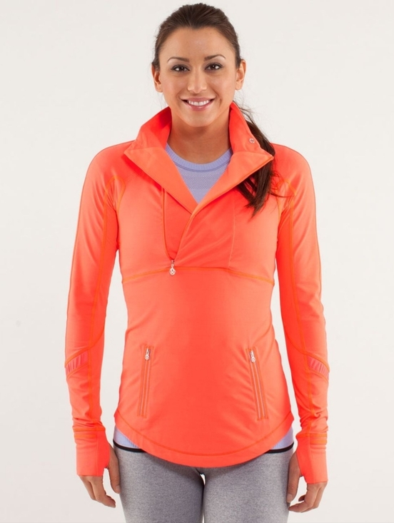 lululemon athletica Tops - Lululemon Run Reflect Pullover in Light Flare